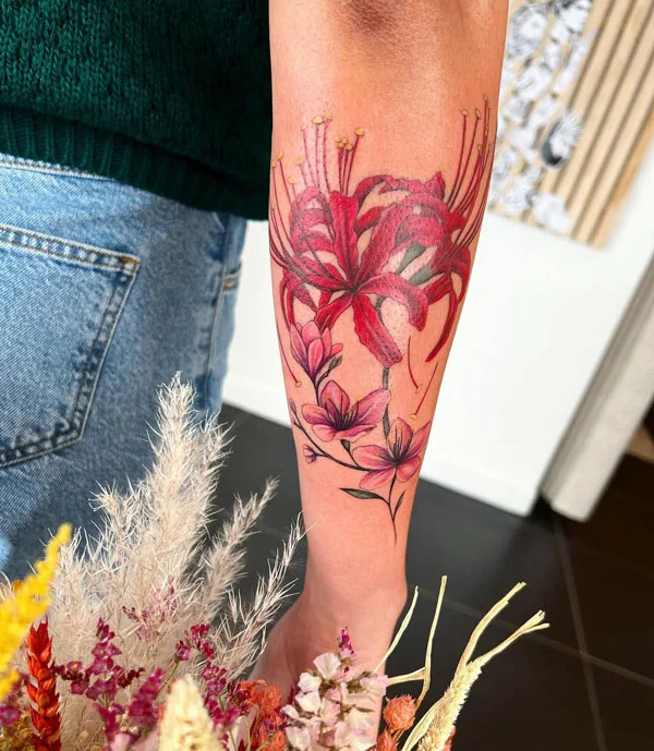 Spider Lily Tattoo 51