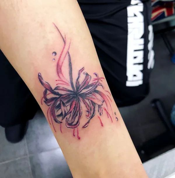 Spider Lily Tattoo 59