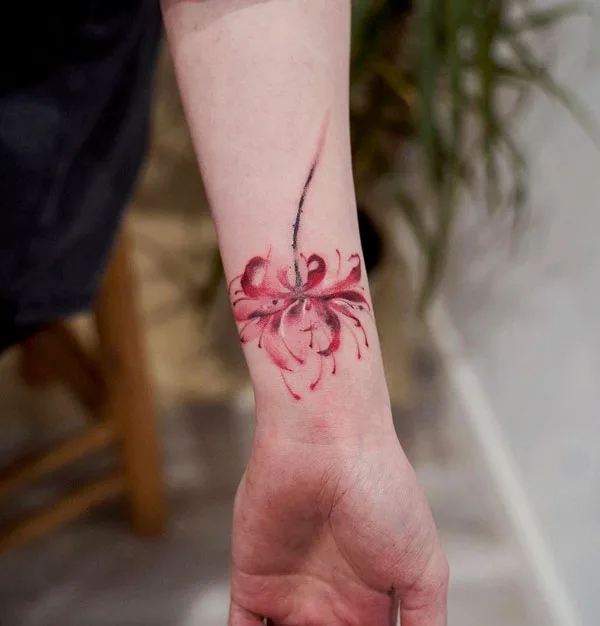 Spider Lily Tattoo 63