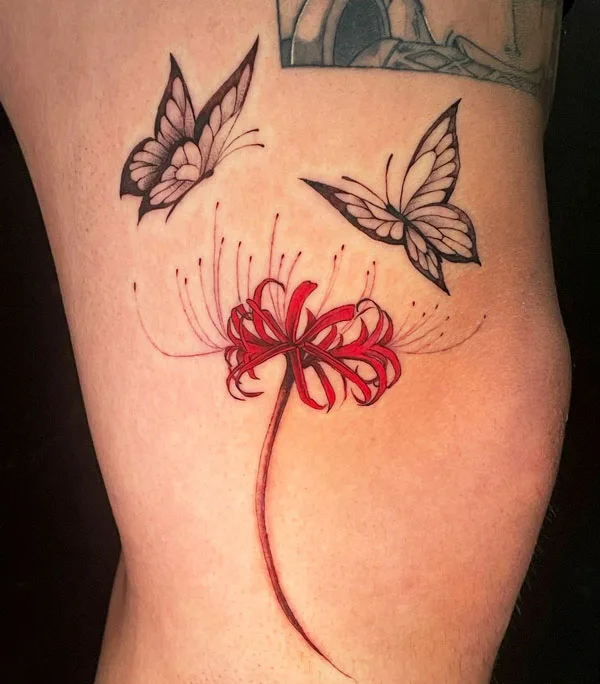 Spider Lily Tattoo 75