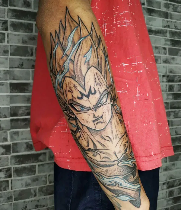 110 Impressive Vegeta Tattoos For Die-Hard DBZ Fans!