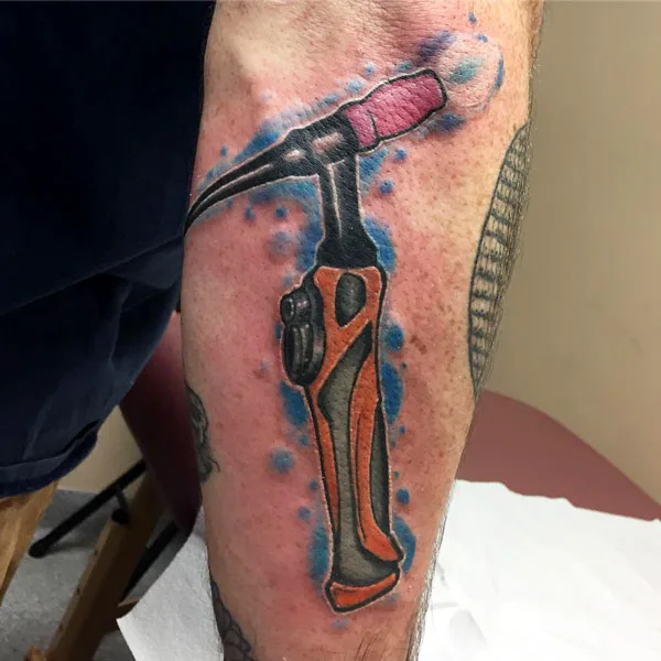 Welding tattoo 95