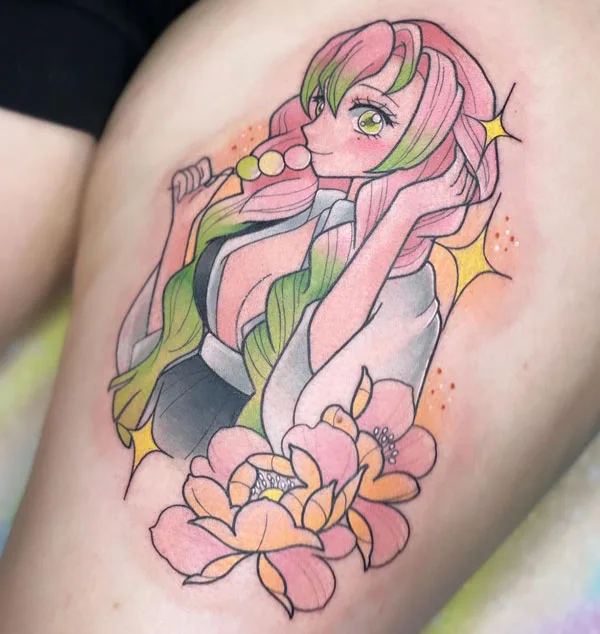 Anime tattoo 108