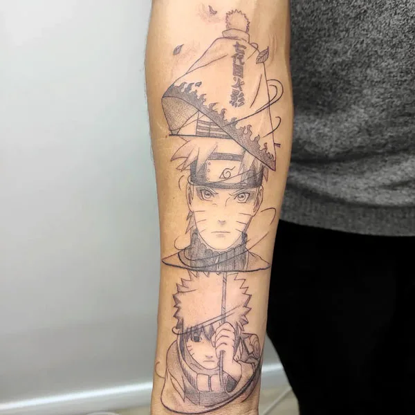 Anime tattoo 123