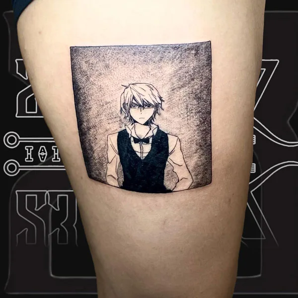 Anime tattoo 17