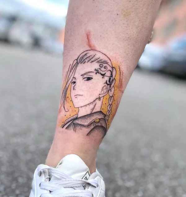Anime tattoo 180