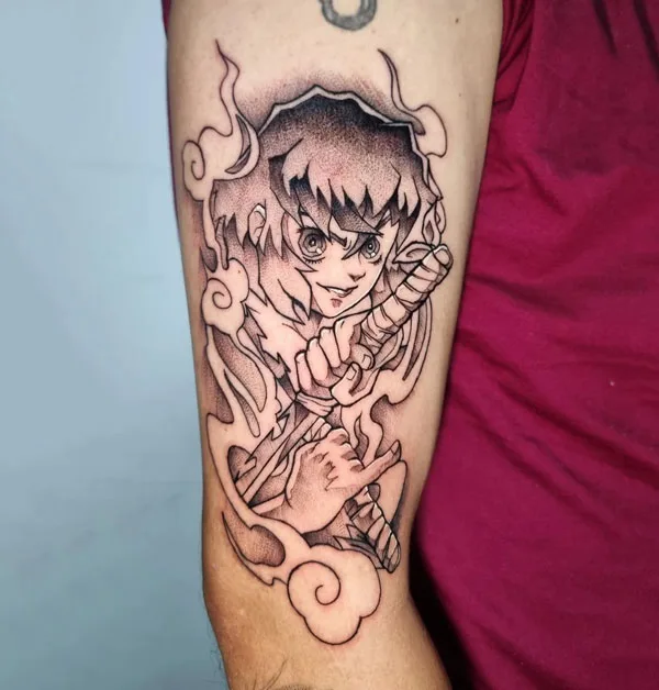 Anime tattoo 219