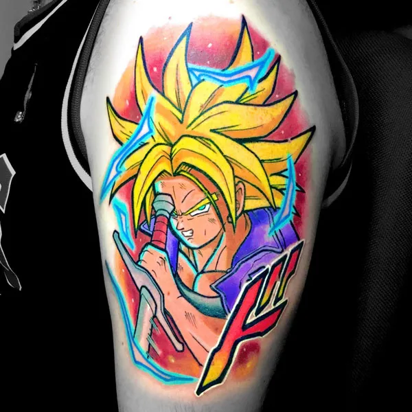 Anime tattoo 27