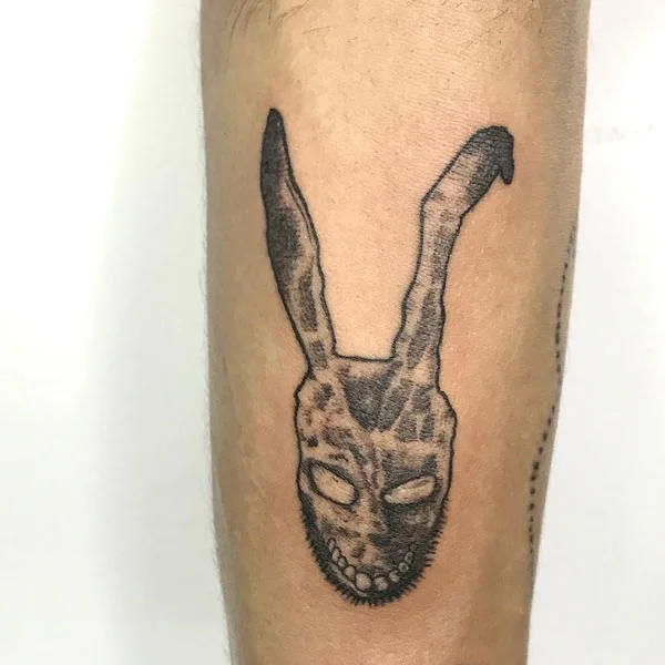 Bad Bunny Donnie Darko Tattoo