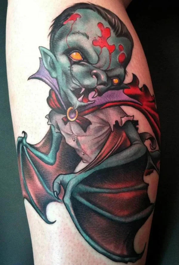 Bat tattoo 106