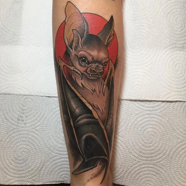 Bat tattoo 114