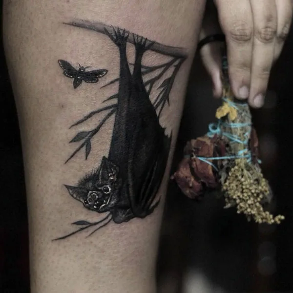 Bat tattoo 118