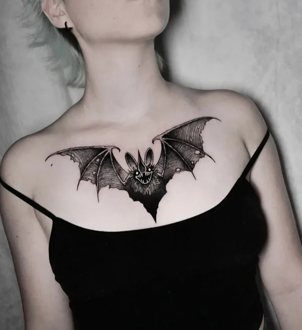 Bat tattoo 127