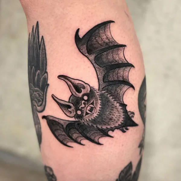 Bat tattoo 152