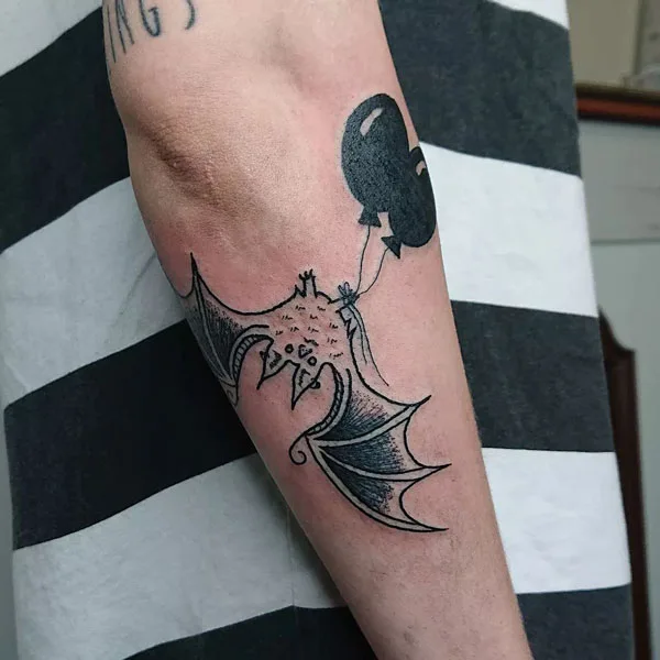 Bat tattoo 158