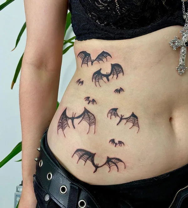 Bat tattoo 172