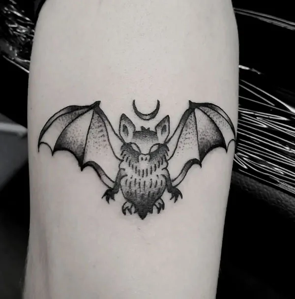 Bat tattoo 175