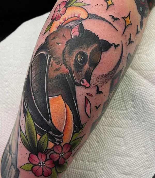 Bat tattoo 185