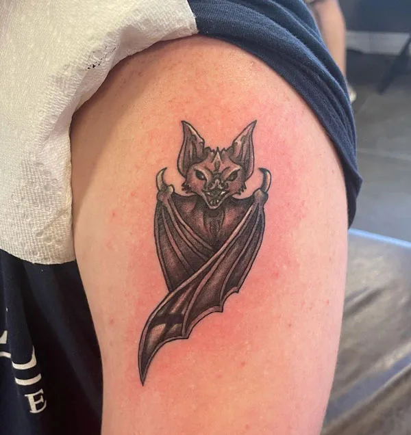 Bat tattoo 190