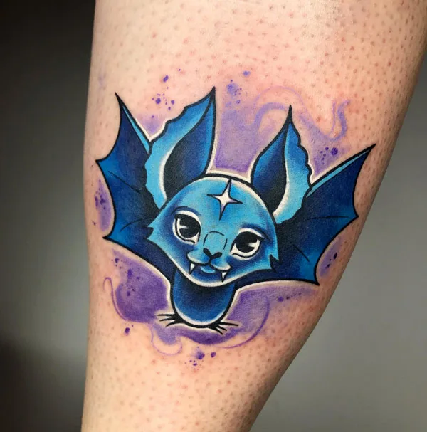 Bat tattoo 3