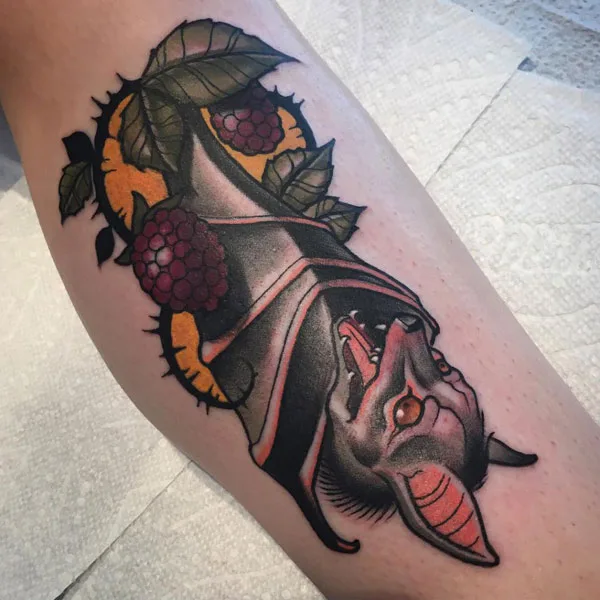 Bat tattoo 34