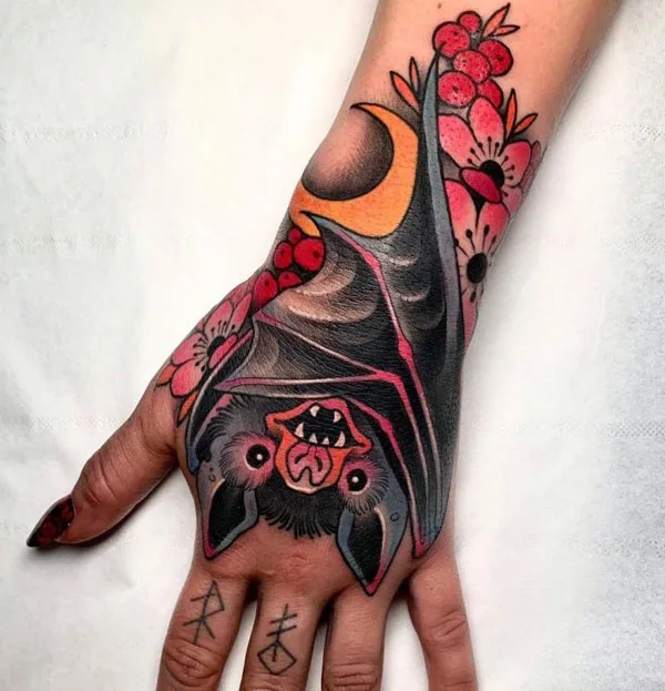 Bat tattoo 41
