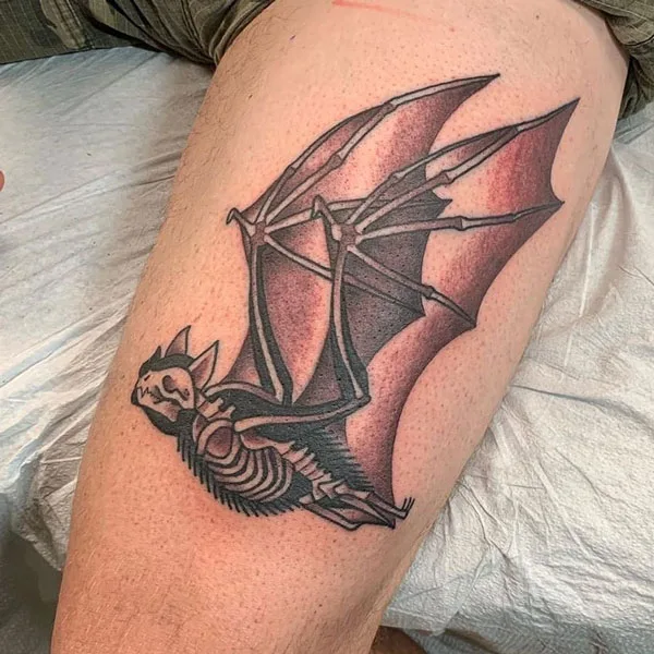 Bat tattoo 42