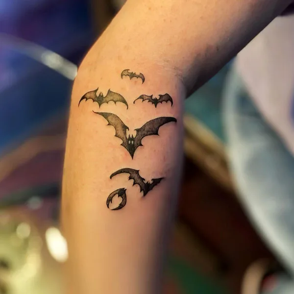 Bat tattoo 5