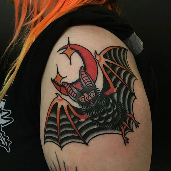 Bat tattoo 62