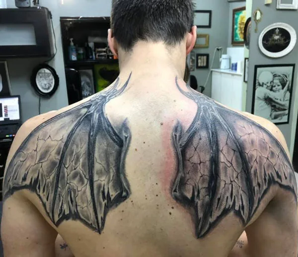 Bat tattoo 93