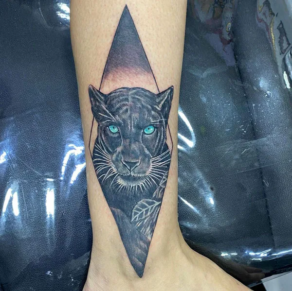 Black panther tattoo 83