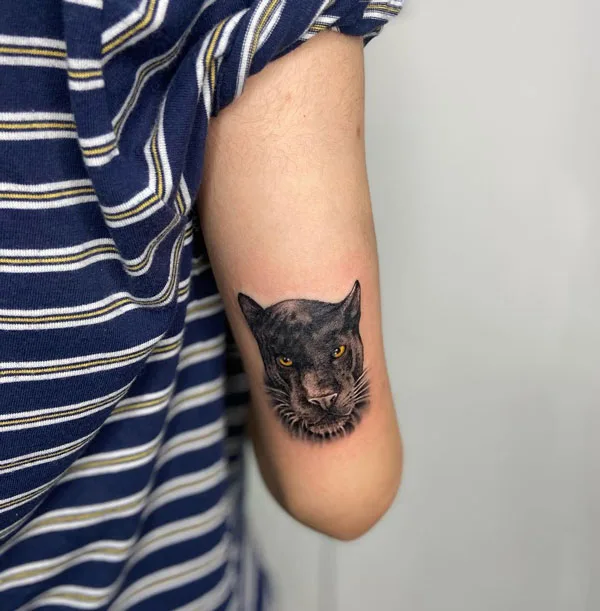 Black panther tattoo 89