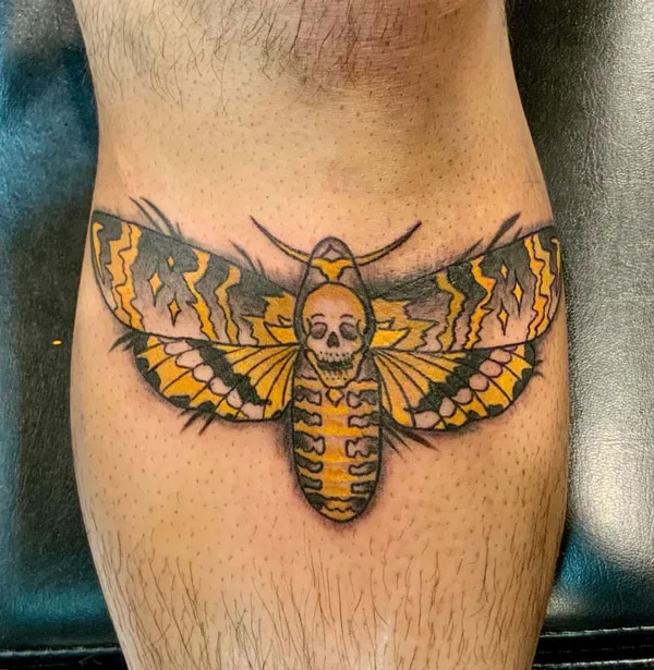 Death moth tattoo 56