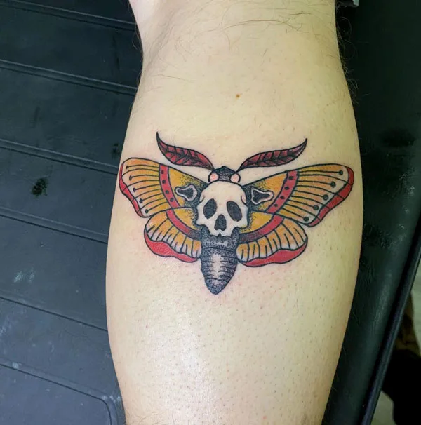 Death moth tattoo 72