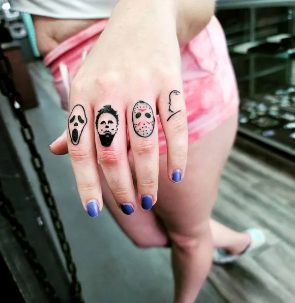Horror Themed Tattoo