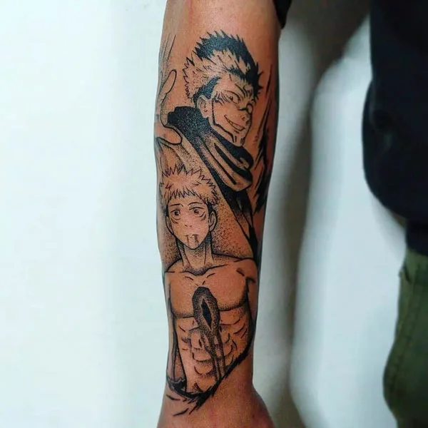 Jujutsu kaisen tattoo 66