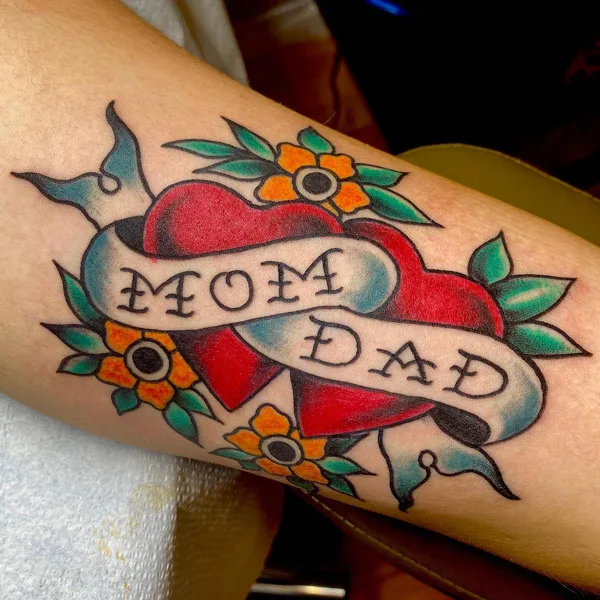 Mom and dad tattoo 15