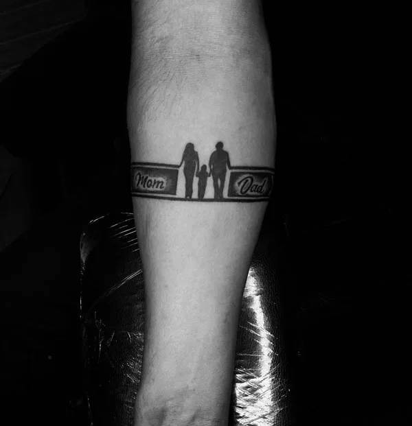 Mom and dad tattoo 74