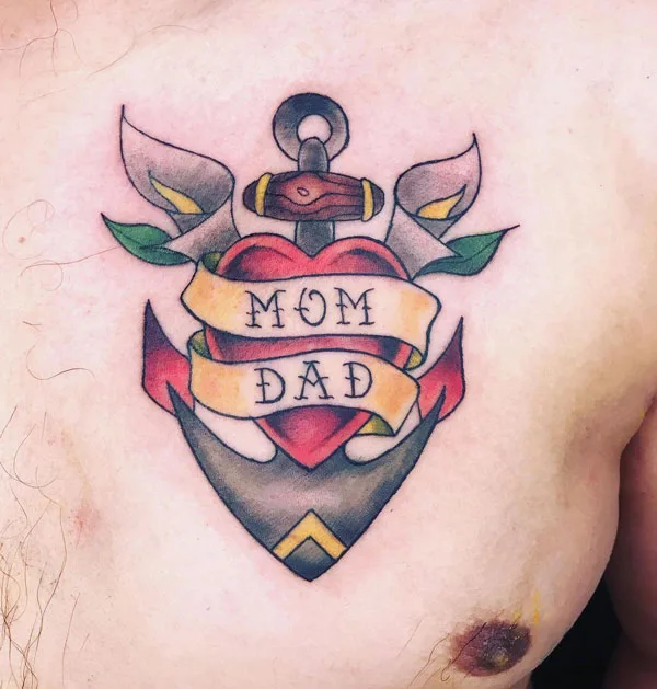 Mom and dad tattoo 97