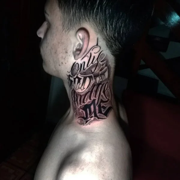 Only god can judge me tattoo 100