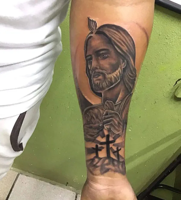 San Judas tattoo 25
