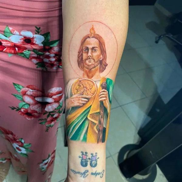 San Judas tattoo 51