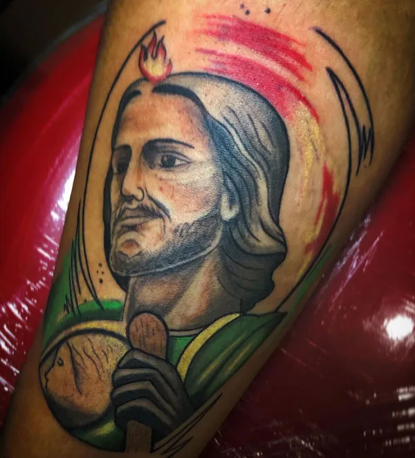 San Judas tattoo 98