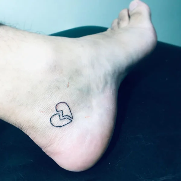 Broken heart tattoo 56