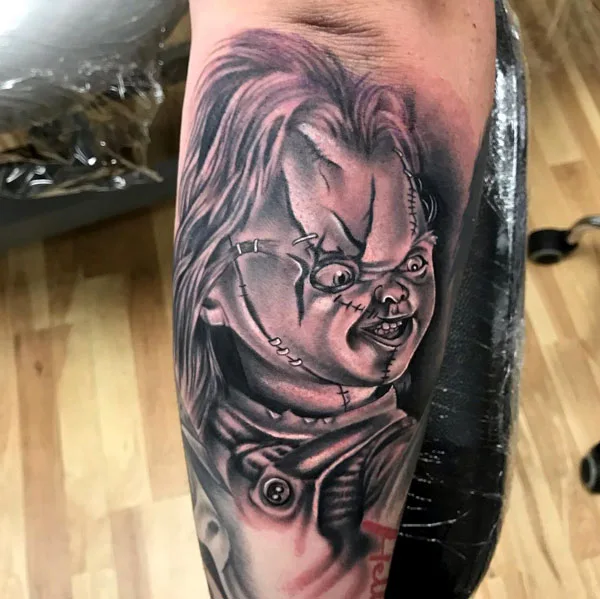 Chucky tattoo 15