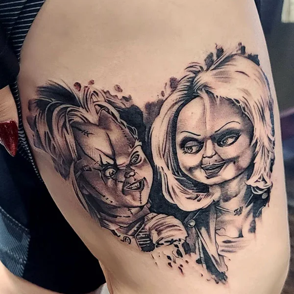 Chucky tattoo 21