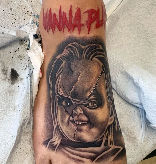 Chucky tattoo 47