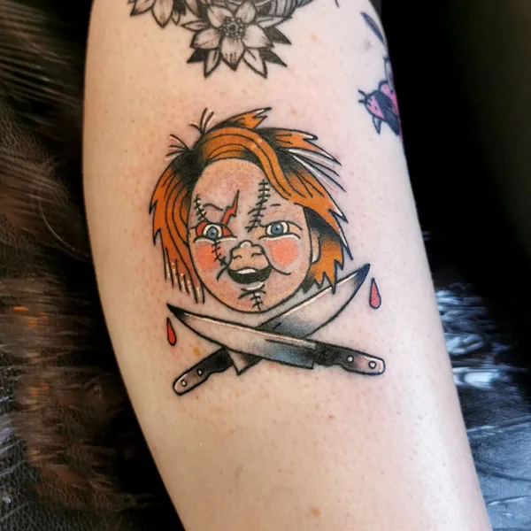 Chucky tattoo 52