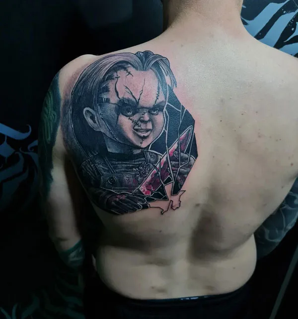 Chucky tattoo 60