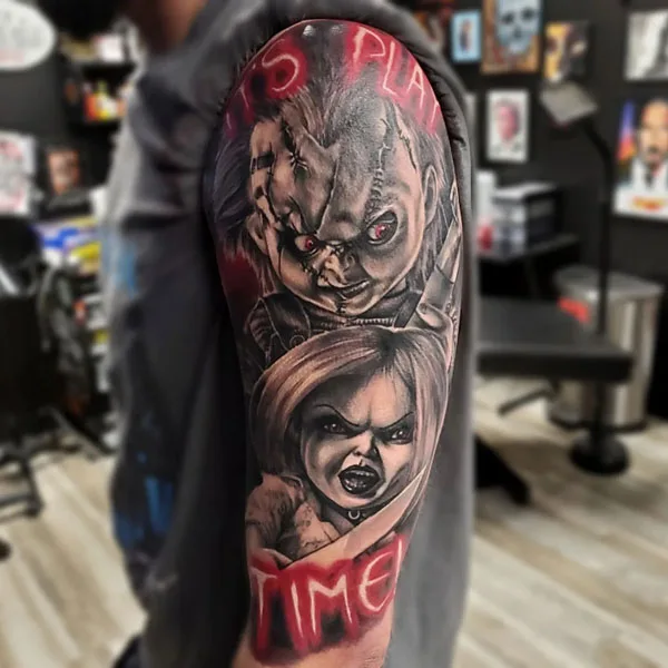 Chucky tattoo 63